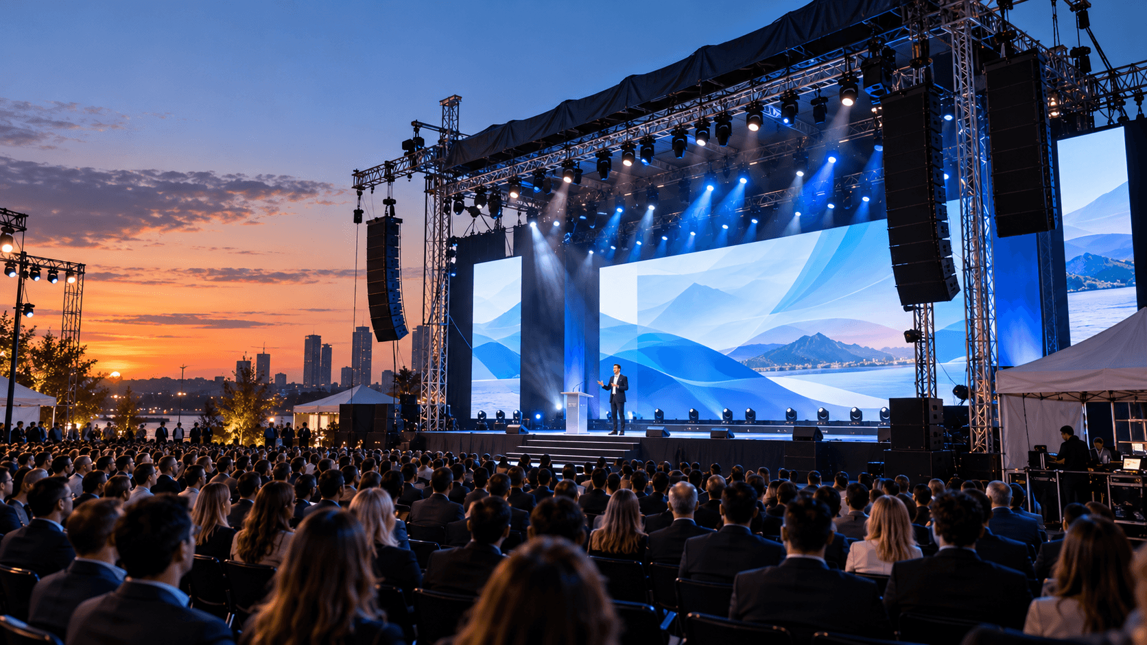 Outdoor Event and Concert-Scale Production
